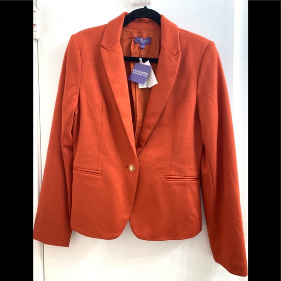 Vivienne Tam Burnt Orange Blazer